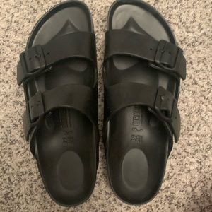 Beautiful Black Birkenstock slide sandals